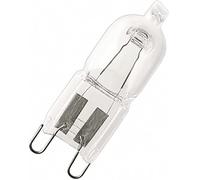 OSRAM Blister 2 Ampoules Halogènes Superstar capsule 48W équi. 60W G9, Transparent, 2 Unité (Lot de 1)