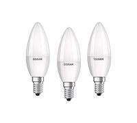 Osram Blister Lot de 3 Ampoules LED Dépolie Verre 5 W E14 Blanc Froid 4052899972674