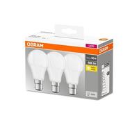Osram - Boîte 3 Ampoules Led Standard Opaque B22 9w=60 Chaud - Multicolore
