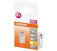 OSRAM - Boite de 2 LED capsule clair 0.9W G4 100lm 2700K chaud