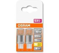 OSRAM HOMELIGHTING 4058075449893 LED CEE E (A - G) G9 forme de cône 4.2 W = 40 W blanc chaud (Ø x L) 18 mm x 49 mm 2 pc(s)