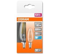 Osram Ampoule LED Retrofit CLASSIC B E14 4 W (équiv. 40 W) 4000 K Blanc froid