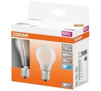 Osram Ampoule LED Retrofit CLASSIC A E27 7,5 W (équivalent 75 W) 4000 K blanc froid dépolie