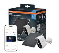 Osram Caméra extérieure SMART+ WiFi batterie solaire 4MP 2K IP66 blanche | SMART+ WIFI Outdoor Camera Battery Solar, Outdoor Lighting Accesories, Blanc, , pack de 1