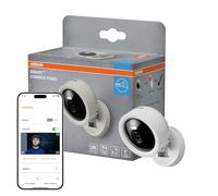 Osram Caméra SMART+ WiFi 4MP 2K QHD Vision nocturne Intérieur Blanc Caméra Wi-Fi SMART+ 4 MP 2K QHD, vision nocturne jusqu'à 7 m, audio bidirectionnel, microSD 256 Go, compatible Alexa, intérieur