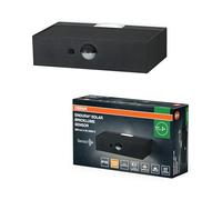 Osram Capteur ENDURA STYLE BRICKLUME, lampe solaire, 3W, 300lm, gris, gris foncé, éclairage indirect, détecteur de mouvement, capteur de lumière du jour, IP65, temp. de couleur 3000K, blanc chaud