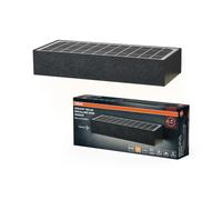 Osram Capteur ENDURA STYLE BRICKLUME, lampe solaire, 6W, 850lm, gris foncé, éclairage indirect, détecteur de mouvement, capteur de lumière du jour, IP65, température de couleur 3000K, blanc chaud