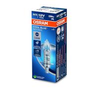 Osram COOL BLUE INTENSE H1, +100% plus lumineux, jusqu'à 5000K, lampe halogène, look LED, étui (1 lampe)