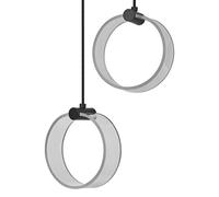 OSRAM Decor Circle Suspension décorative, 2 têtes, PL, 14W, 930lm, 3000K/4200K/6500K, blanc chaud/froid/lumière du jour,
