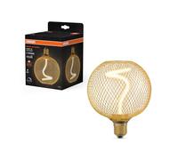 Osram DECOR Globe LED à filament spiralé, 3,5W, blanc chaud cosy 818, | , LED Lamps, 125.00 Millimetres dia, , pack de 1