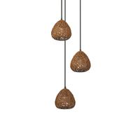OSRAM Decor Paper Drop Plate Suspension décorative en papier, 367 mm, 3 têtes, a