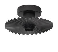 OSRAM Decor Plissee Plafonnier décoratif avec abat-jour, culot E27, en métal, 20