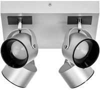 OSRAM Decor Spot Jupiter Plate 4099854471513 Plafonnier à spot LED, Projecteur mural LED LED LED intégrée 22 W argent