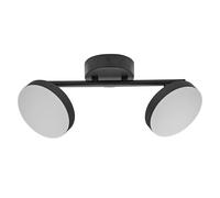 OSRAM Decor Spot Moon light noir, 2 têtes d'éclairage réglables, 10,5 W, 560 lm,