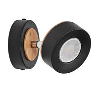 OSRAM DECOR SPOT PLUTO, 4,8W, 300lm, noir, spot, têtes réglables, utilisation po