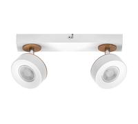 OSRAM DECOR SPOT PLUTO, 9,6W, 615lm, blanc, spot, têtes réglables, utilisation p