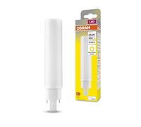 Osram DULUX D/E 26 Ampoule LED pour culot G24Q-2, 10 watt, 990 lumen, blanc chaud (3000K), orientable, en remplacement de l'ampoule Dulux classique 26W