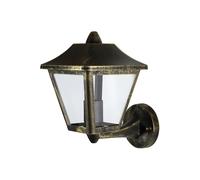 OSRAM ENDURA Applique extérieure, aluminium noir-or, E27, IP44, adaptée aux ampo