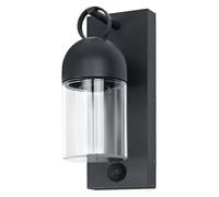 Osram ENDURA CLASSIC applique murale Cowbell, capteur PIR, design en forme de cloche, version E27, IP65, aluminium moulé sous pression anthracite
