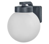 OSRAM Endura Classic LED Applique murale Erda, douille E27, IP54, aluminium gris foncé, compatible Smart+