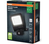 OSRAM ENDURA FLOOD PCR SENSOR 50W 840 DG - Projecteur LED Extérieur avec Capteur