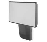 Osram Endura Pro projecteur Mural extérieur avec détecteur, Angle Large, Design Optique innovant, 27W Gris foncé, IP55, pour Parking et Parcs