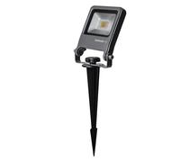 OSRAM 4099854585838 ENDURA® Garden Flood Spike 10W 3000K Projecteur à LED de jardin Module LED LED intégrée 10 W gris foncé