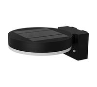 OSRAM ENDURA Style Applique solaire, noir, acier inoxydable, IP44, capteur de mouvement et de lumière du jour, à énergie solaire, idéale pour l'extérieur