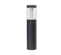 OSRAM ENDURA Style Lanterne d'extérieur moderne à LED 50cm, borne d'éclairage avec lumière peu éblouissante en aluminium gris foncé, protection IP54, pour l'éclairage des chemins