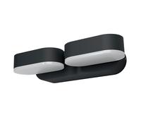 OSRAM ENDURA Style set de 2 mini-spots en gris foncé, applique extérieure LED av