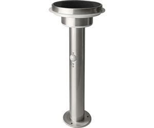OSRAM ENDURA Style Solar LED Applique murale extérieure en acier inoxydable, capteur de mouvement & de lumière, 3 modes, IP44, design élégant pour terrasse & jardin