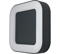 OSRAM ENDURA Style Square Applique murale/plafonnier LED d'extérieur carrée en aluminium gris foncé, efficacité énergétique, protection IP44, pour terrasse et balcon