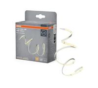 Osram FLEX COB Rubans COB décoratifs avec lumière blanche chaude et port USB type C, blanc chaud 830, non gradable, jaune, silicone, 1,5 m, ampoule non interchangeable