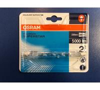 Osram halogène tube R7s à intensité variable Haloline Superstar côtés gesockelter Ampoules halogènes 230 W efficacité énergétique C/5000 Lm/Blanc Chaud - 2950 K
