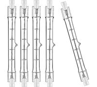 Osram Haloline 64696 AC35303 Lot de 5 ampoules halogènes 120 W 230 V R7s 118 mm de longueur | autrefois 150 W | 2300 lm | 2950 K blanc chaud
