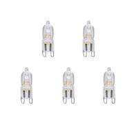 Osram Halopin 66733 Lot de 5 stylos halogènes G9 33 W 230 V 2900 K Blanc chaud 460 lm Intensité variable