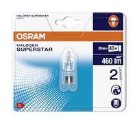 Osram Halopin Superstar - Halogen Bulbs (t13.3, G9, Clear, d, Warm White)