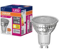 OSRAM HOMELIGHTING 4058075096769 LED CEE F (A - G) GU10 réflecteur 6.9 W = 80 W blanc chaud (Ø x H) 50 mm x 50 mm 1 pc(s)