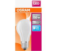 OSRAM HOMELIGHTING 4058075305038 LED CEE D (A - G) E27 forme de poire 17 W = 150 W blanc froid (Ø x L) 70.0 mm x 118 mm 1 pc(s)