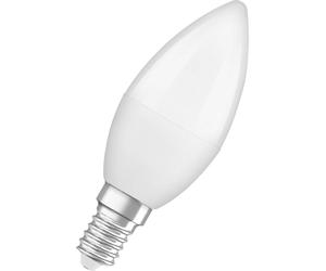 OSRAM HOMELIGHTING 4058075429680 LED CEE F (A - G) E14 forme de flamme 4.9 W = 40 W blanc neutre (Ø x H) 37 mm x 100 mm non dimmable 3 pc(s)