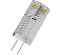 OSRAM HOMELIGHTING 4058075431935 LED CEE F (A - G) G4 forme de cône 0.9 W = 10 W blanc chaud (Ø x H) 12 mm x 33 mm 1 pc(s)