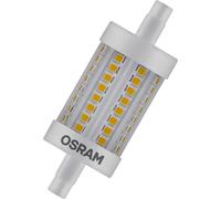 OSRAM HOMELIGHTING 4058075432598 LED CEE E (A - G) R7s forme de cône 7.3 W = 60 W blanc chaud (Ø x L) 29 mm x 78 mm 1 pc(s)