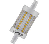 OSRAM HOMELIGHTING 4058075432598 LED CEE E (A - G) R7s forme de cône 7.3 W = 60 W blanc chaud (Ø x L) 29 mm x 78 mm 1 pc(s)