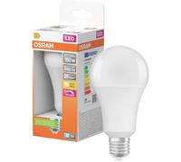 OSRAM HOMELIGHTING 4058075433847 LED CEE E (A - G) E27 forme de poire 20 W = 150 W blanc chaud (Ø x H) 70 mm x 137 mm à intensité variable 1 pc(s)