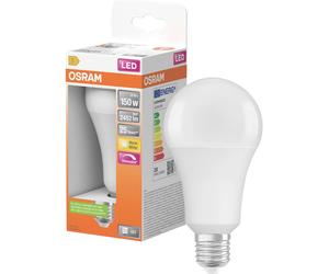 OSRAM HOMELIGHTING 4058075433847 LED CEE E (A - G) E27 forme de poire 20 W = 150 W blanc chaud (Ø x H) 70 mm x 137 mm à intensité variable 1 pc(s)