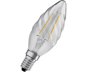 OSRAM HOMELIGHTING 4058075436565 LED CEE F (A - G) E14 forme de flamme torsadée 2.5 W = 25 W blanc chaud (Ø x L) 35 mm x 100 mm