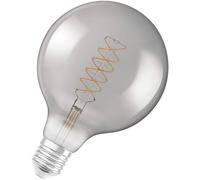 OSRAM HOMELIGHTING 4058075761254 LED CEE G (A - G) E27 forme de globe 7.8 W = 30 W blanc chaud (Ø x H) 124 mm x 124 mm à intensité variable 1 pc(s)