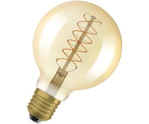 OSRAM HOMELIGHTING 4058075761636 LED CEE F (A - G) E27 forme de globe 7 W = 48 W blanc chaud (Ø x H) 95 mm x 95 mm à intensité variable 1 pc(s)
