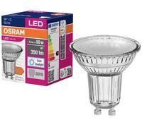 OSRAM HOMELIGHTING 4058075817715 LED CEE F (A - G) GU10 réflecteur 4.3 W = 50 W blanc froid (Ø x H) 50 mm x 50 mm 1 pc(s)