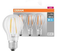 OSRAM HOMELIGHTING 4058075819535 LED CEE E (A - G) E27 forme de poire 6.5 W = 60 W blanc neutre (Ø x H) 60 mm x 60 mm 3 pc(s)